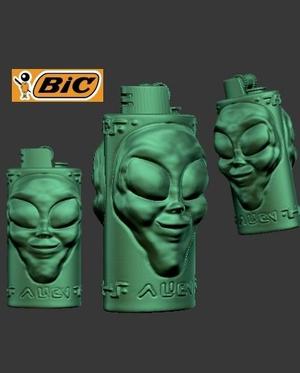 ALIEN BIC LIGHTER CASE