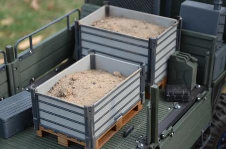 Euro Pallet Box Crate Scale 1/10   