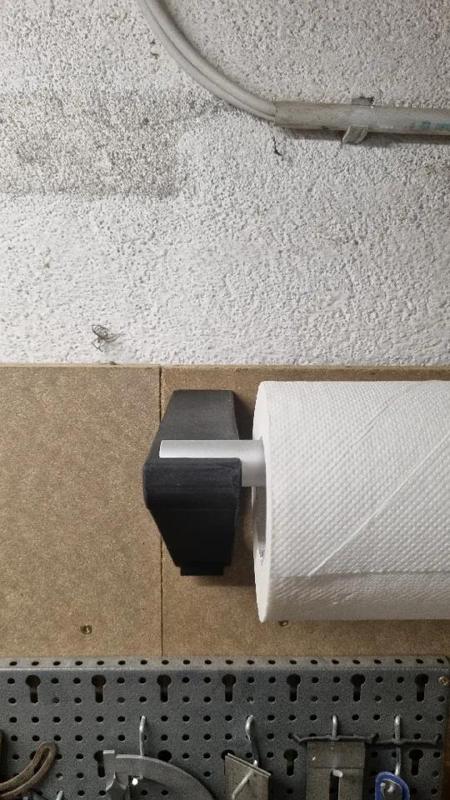 Papierrollenhalter / Papertowelholder / Puztpapier halterung   