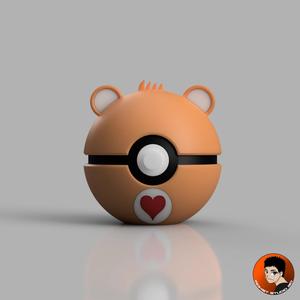 Care Bear Tenderheart Pokeball