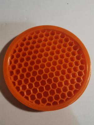 Hex Pattern Coaster