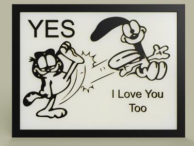 Garfield and Odie - Garfield et Odie