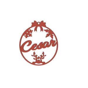 Christmas bauble - Package of 4 names