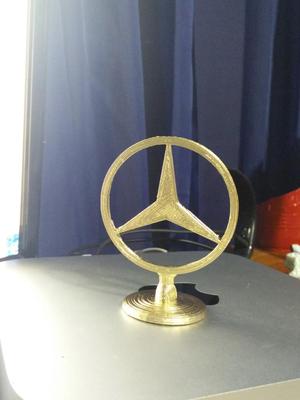 Mercedes-Benz Logo  Hood Ornament (Two Part)