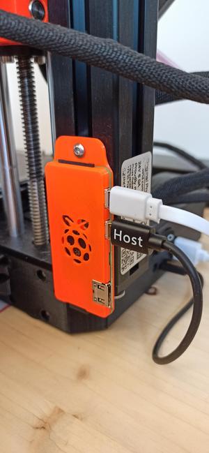 Slim Raspberry Pi Zero 2 W Case - mount for Mini frame