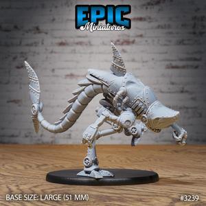 Steam-Tech X1100 Sharknator Attack ‧ DnD Miniature ‧ Tabletop Miniatures ‧ Gaming Monster ‧ 3D Model ‧ RPG ‧ DnDminis ‧ STL FILE