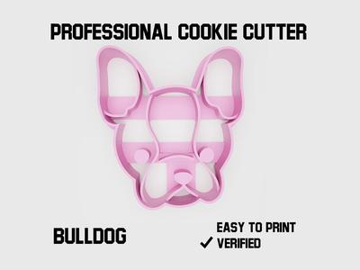 Bulldog Cookie cutter