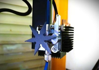 Shuriken Extruder Knob