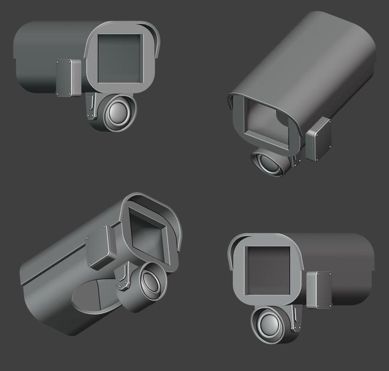 Camera Man Mask Stl File | Camera Man Mask Digital File