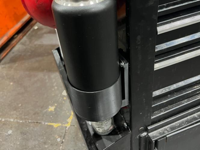 Yeti 26 oz cup holder for tool box.