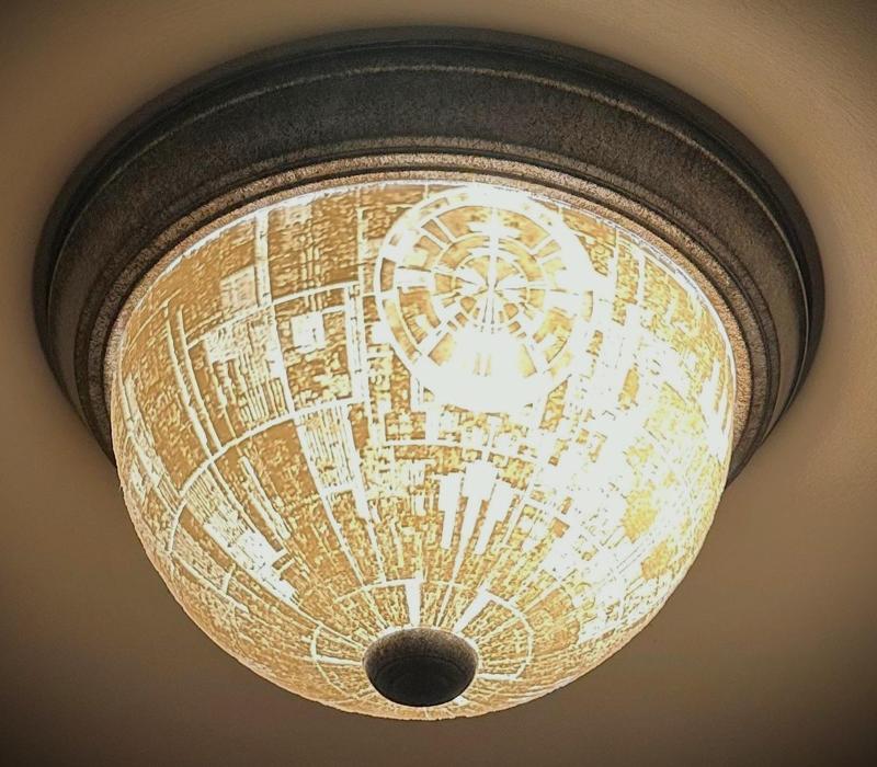Death Star Globe Light Cover