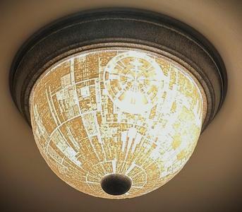 Death Star Globe Light Cover