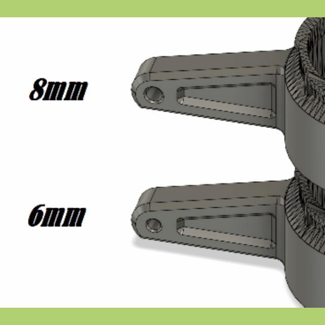 Hydroponik Module Spacer 40mm mit drei Arm