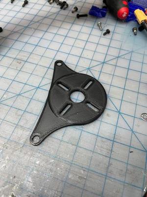 Shendrones Siccario GPS Mounting Plate