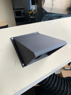 Detachable Vent exhausts for laser cutter 