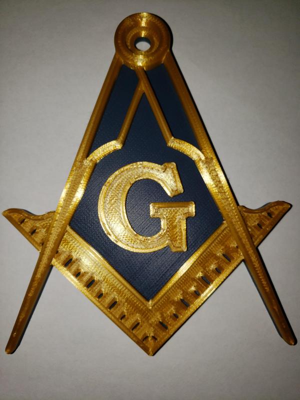 Masonic Compass and Square