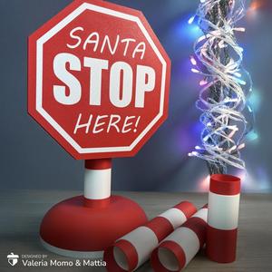 Santa Stop Here! Sign [Modular] 🎅✨
