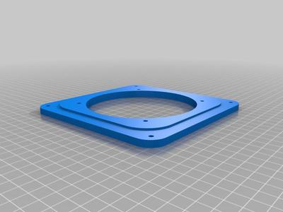 Subwoofer_driver_mount_110mm