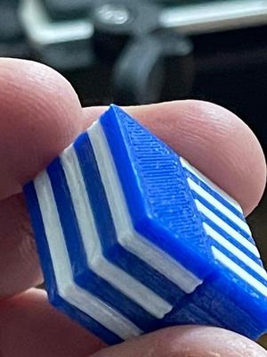Dual Colour Print Test Cube