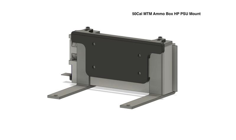 HP PSU Mount - MTM 50Cal Ammo Box