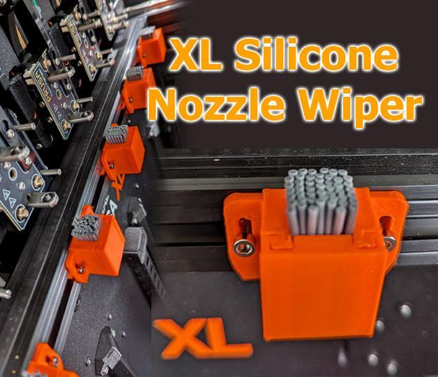 Prusa XL Silicone Nozzle Wiper / Brush