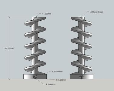 *Conveying Shaft