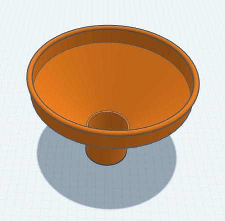 Jumbo wide mouth funnel