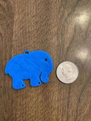 Cute Elephant Keychain/Pendant