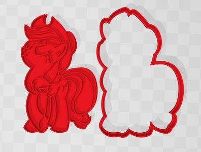 Cookie cutter pony