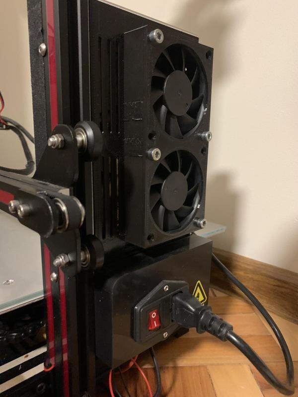 Ender 3MAX super quiet printer cooling