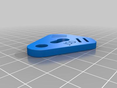 MSR Tent outer pitch first buckle