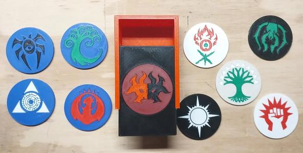Magic The Gathering Guild Deck box   