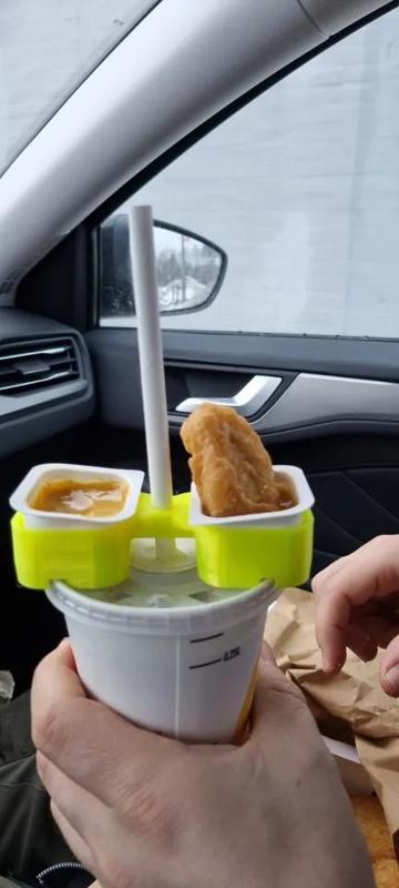 Dip holder for McDonalds   