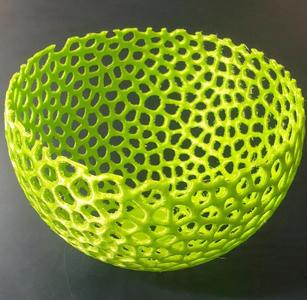 voronoi bowl plant support   