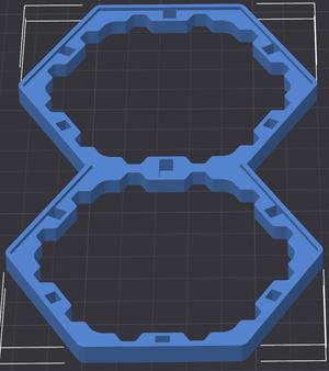 Double Hex Catan knights and cities