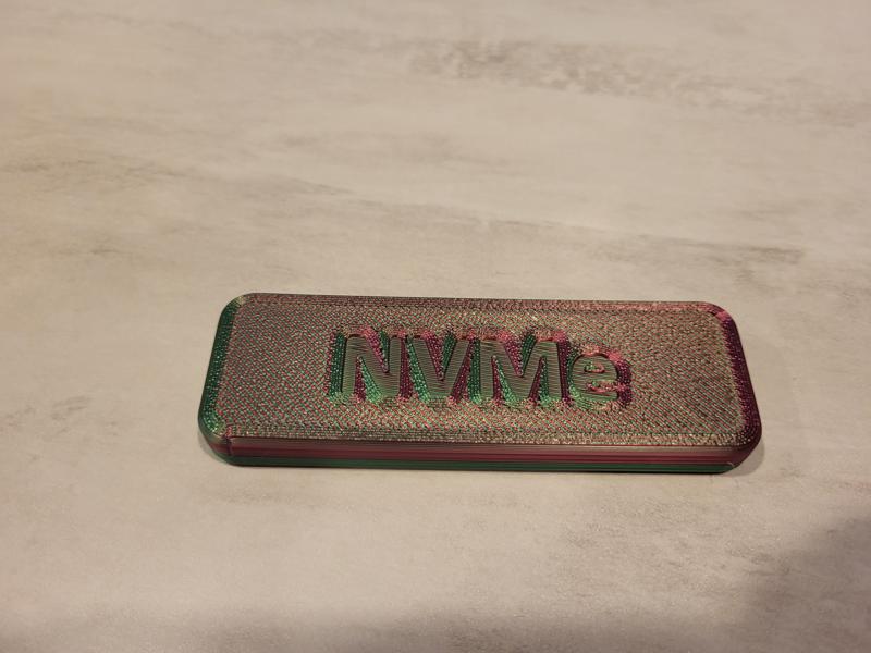 NVMe Drive Case (Less rounded)