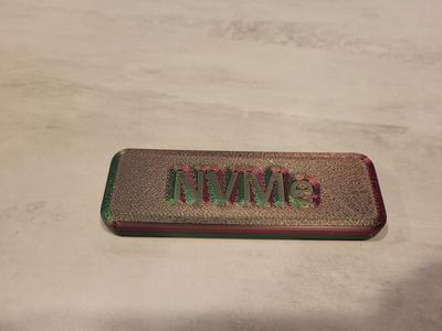 NVMe Drive Case (Less rounded)