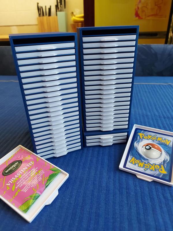 Remix: Tea/trading card christmas/solstice/yule calendar