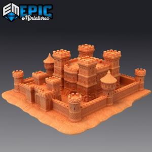 Castle Kingskeep / Legendary Kingdom / Watch Tower & Modular Walls / Medieval Fortress / Playable Interior