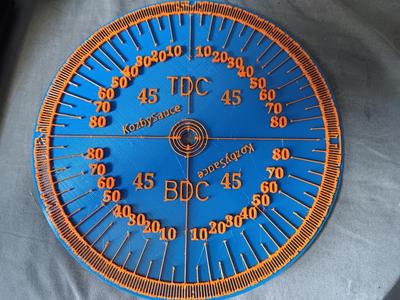Degree wheel for porting Motorized Bicycle