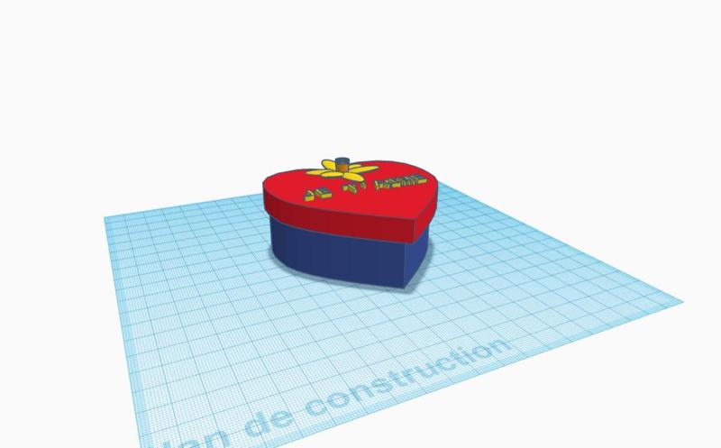 Boite a bijoux coeur