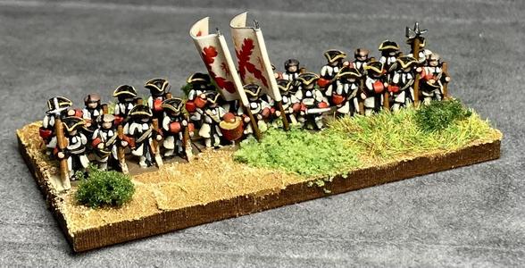 6mm XVIII INFANTRY TRICORN  at ease 