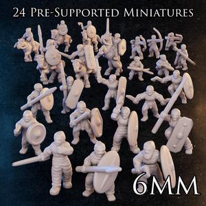 6mm - Celtic Naked Warriors