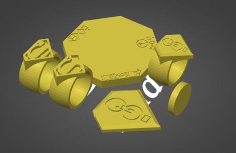 Superman/ SMALLVILLE PENDANT