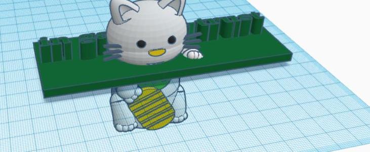 cat dollar designed by my sister