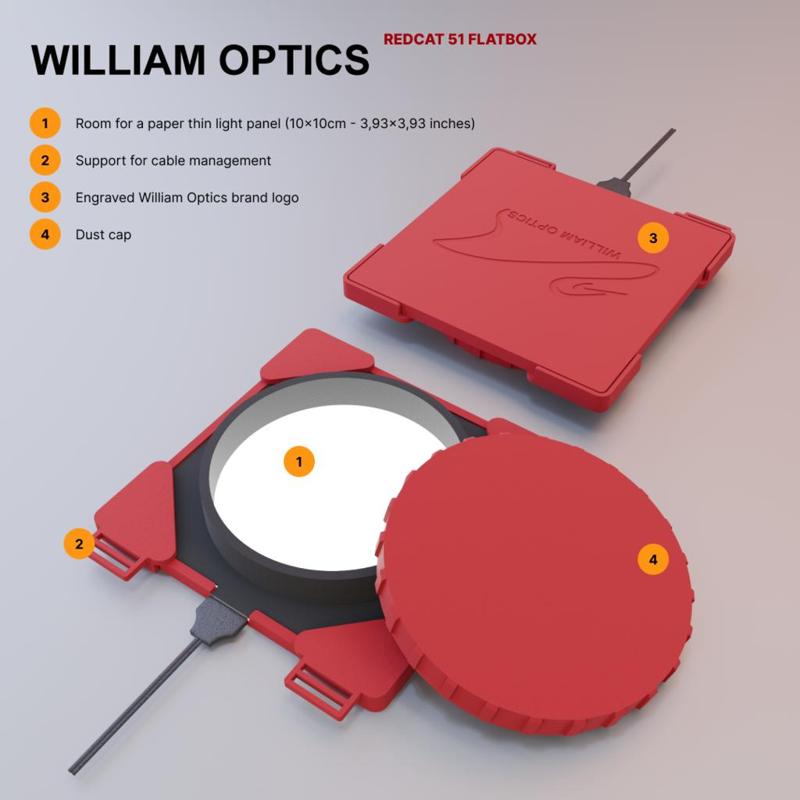 Flat field light panel (William Optics RedCat 51)
