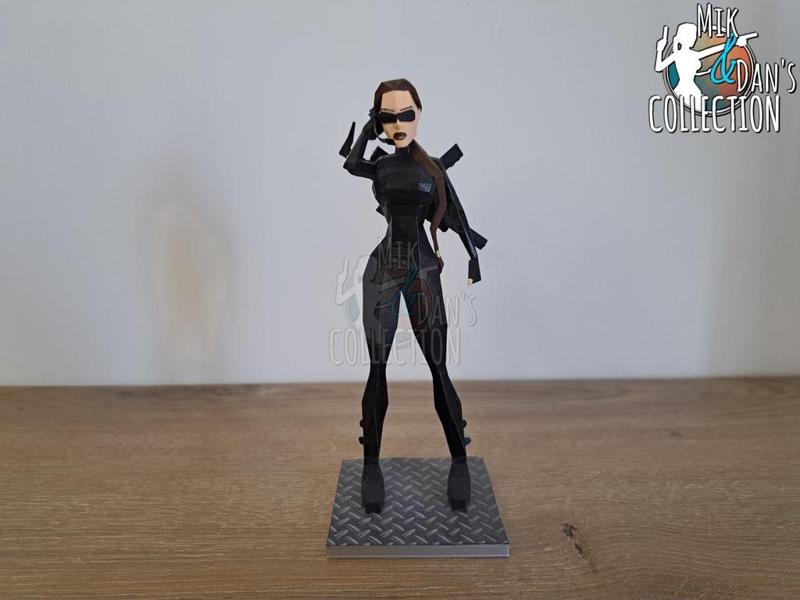 Lara Croft Low Poly - Tomb Raider 5 Catsuit