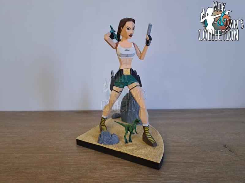 Diorama - Tomb Raider 3 South Pacific Ora Dagger