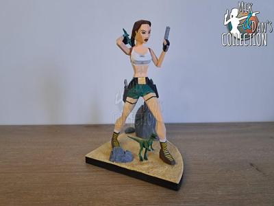 Diorama - Tomb Raider 3 South Pacific Ora Dagger