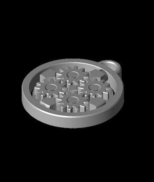 gear_fidget_spinner_keychain_biketiger.stl